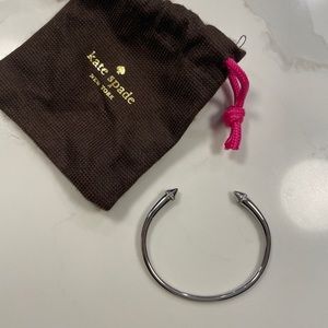 Authentic Kate Spade spiked bangle bracelet